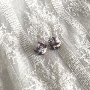 Handmade Linton Tweed Earrings